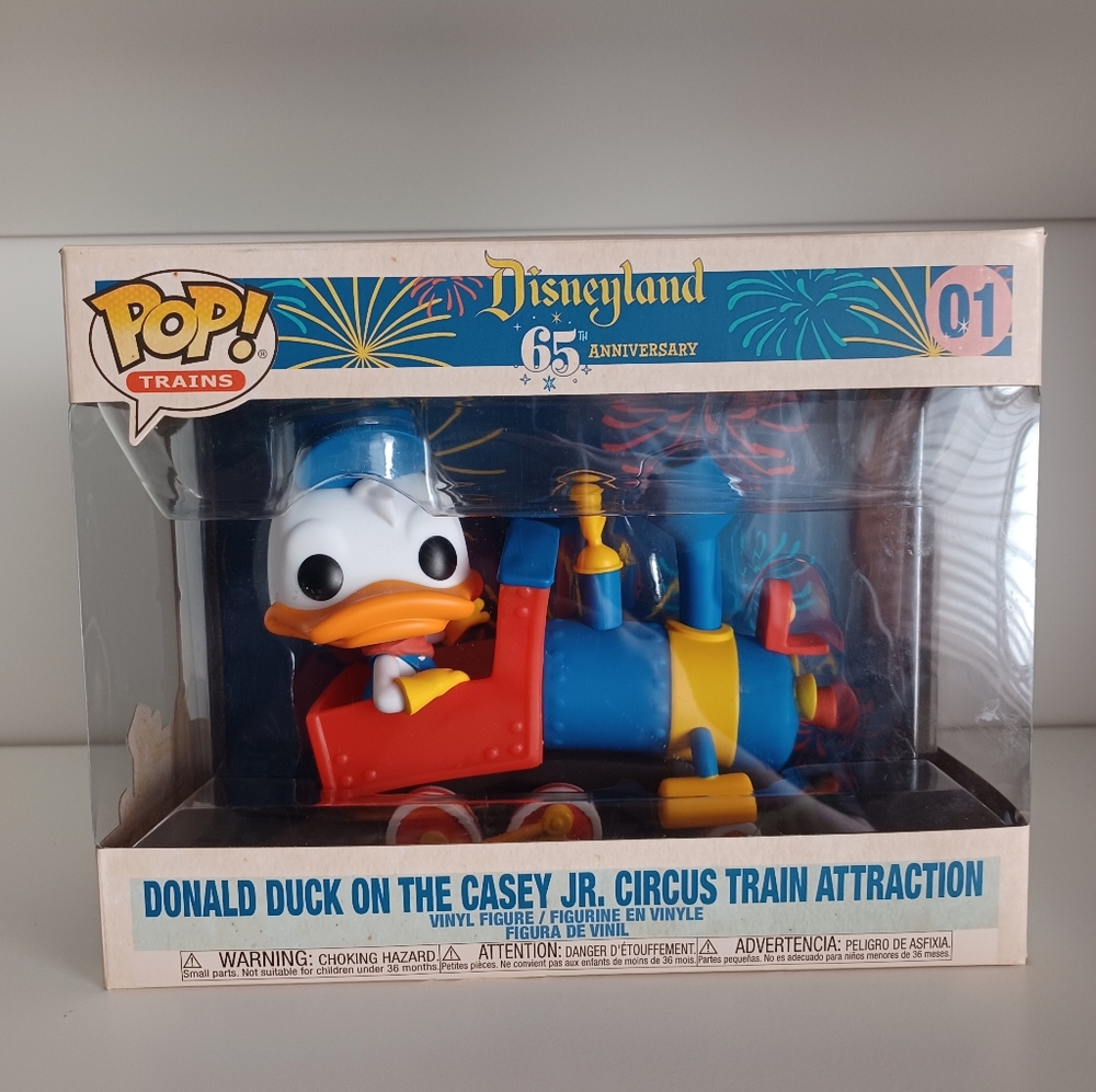 Disney Donald Duck On The Casey Jr. Circus Train Attraction 01 Funko Pop